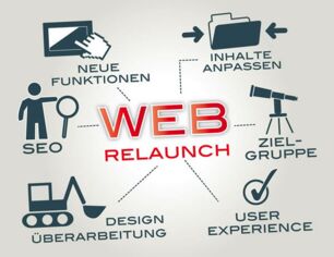 Zentrale Aspekte eines Website-Relaunches