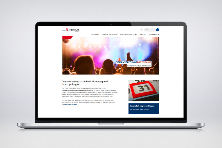 MRH Events - Contao Website