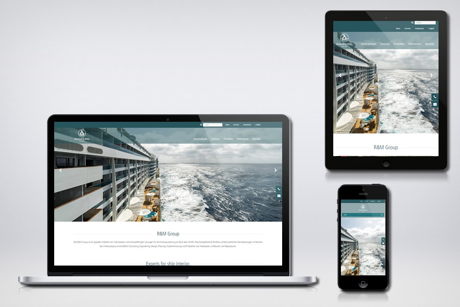 R&M Group - Contao Website